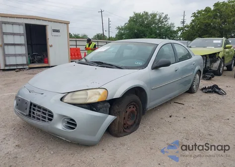 2001 Chrysler Sebring Lx из США, поврежденный, VIN 1C3EL46X51N632896